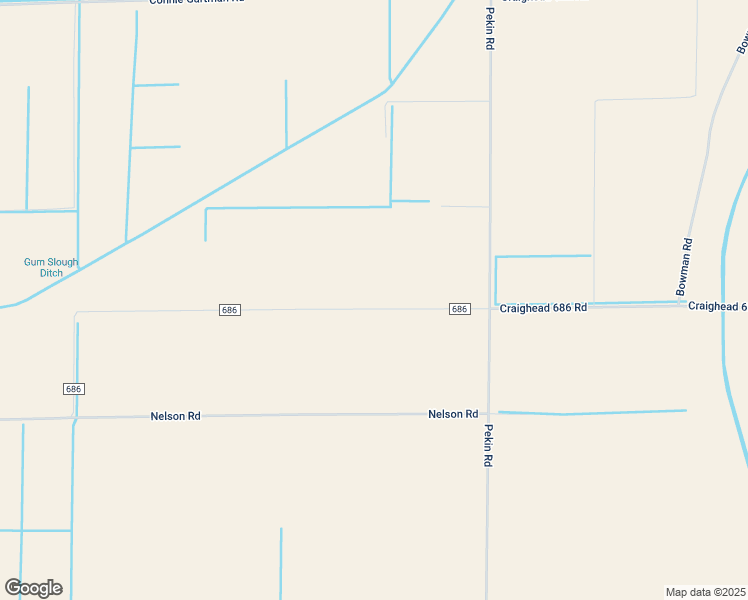 map of restaurants, bars, coffee shops, grocery stores, and more near 1782 County Road 686 in Bay