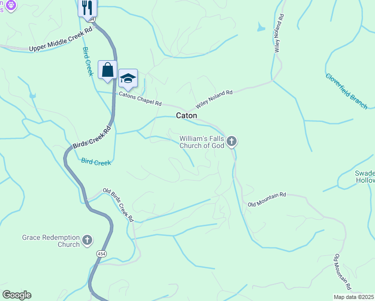 map of restaurants, bars, coffee shops, grocery stores, and more near 63 Dollys Dr U in Sevierville
