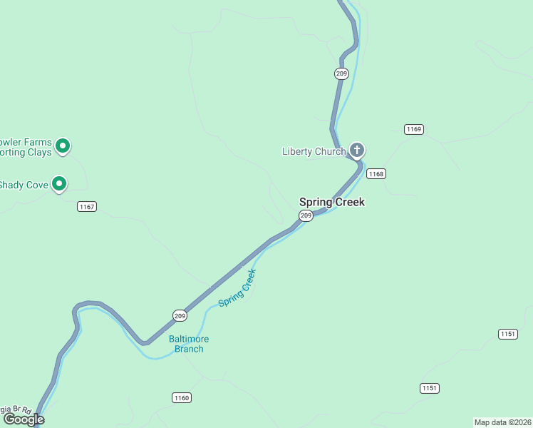 map of restaurants, bars, coffee shops, grocery stores, and more near 225 Mountain Valley Drive in Hot Springs