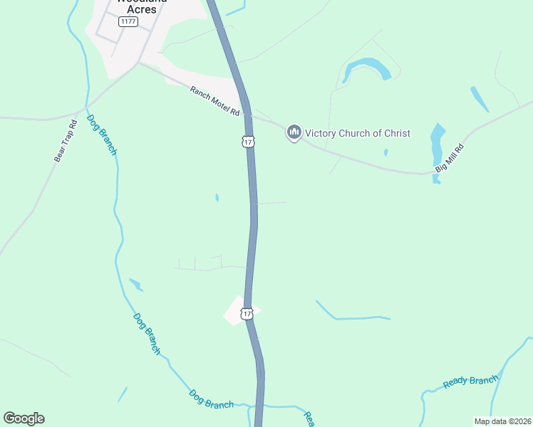 map of restaurants, bars, coffee shops, grocery stores, and more near 4071-4119 U.S. 17 in Williamston