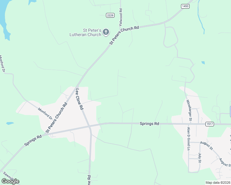 map of restaurants, bars, coffee shops, grocery stores, and more near 5911 Flamingo Drive in Conover