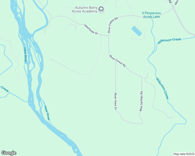 map of restaurants, bars, coffee shops, grocery stores, and more near 353 Heartwood Lane in Pittsboro