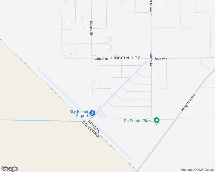 map of restaurants, bars, coffee shops, grocery stores, and more near 749 Luscombe Avenue in Sandy Valley