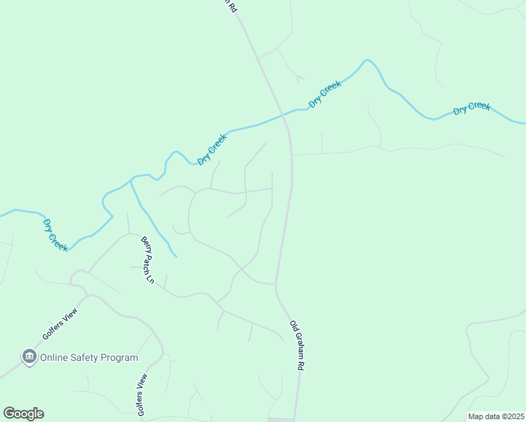 map of restaurants, bars, coffee shops, grocery stores, and more near 221 Crimson Way in Pittsboro