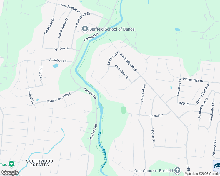 map of restaurants, bars, coffee shops, grocery stores, and more near 217 Lehman Trail in Murfreesboro