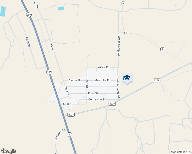 map of restaurants, bars, coffee shops, grocery stores, and more near 304-328 Mesquite Road in Borger