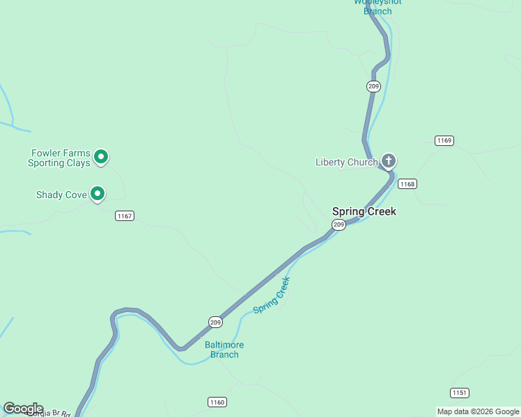 map of restaurants, bars, coffee shops, grocery stores, and more near 225 Mountain Valley Drive in Hot Springs