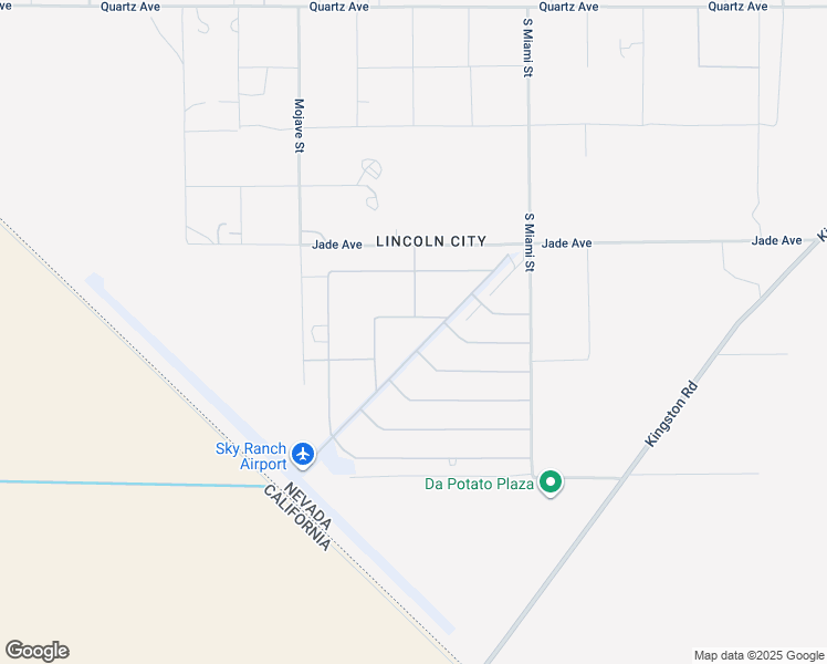 map of restaurants, bars, coffee shops, grocery stores, and more near 699 Capri Avenue in Sandy Valley