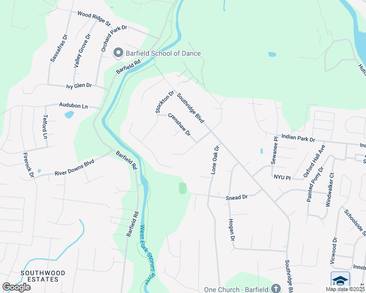 map of restaurants, bars, coffee shops, grocery stores, and more near 107 Faldo Drive in Murfreesboro