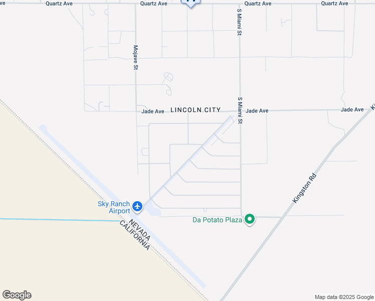 map of restaurants, bars, coffee shops, grocery stores, and more near 699 Capri Avenue in Sandy Valley