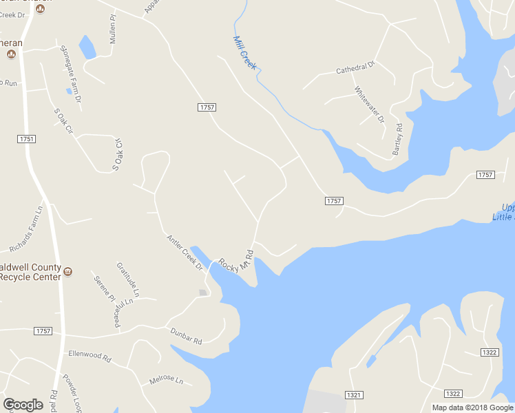 map of restaurants, bars, coffee shops, grocery stores, and more near 6069 Rocky Mount Road in Granite Falls
