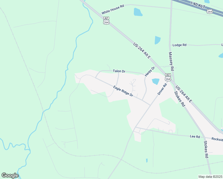 map of restaurants, bars, coffee shops, grocery stores, and more near 12745 Eagle Ridge Drive in Zebulon