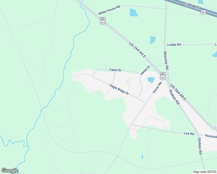 map of restaurants, bars, coffee shops, grocery stores, and more near 12745 Eagle Ridge Drive in Zebulon