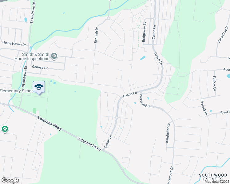map of restaurants, bars, coffee shops, grocery stores, and more near 2920 Goose Creek Lane in Murfreesboro