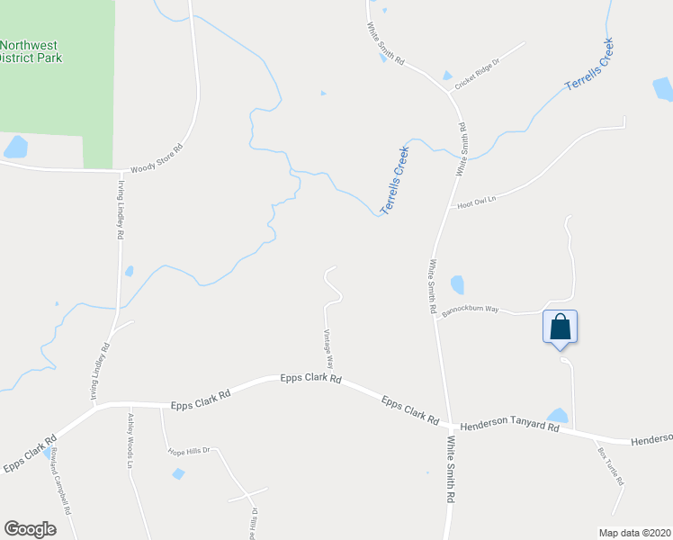 map of restaurants, bars, coffee shops, grocery stores, and more near 322 Vintage Way in Siler City
