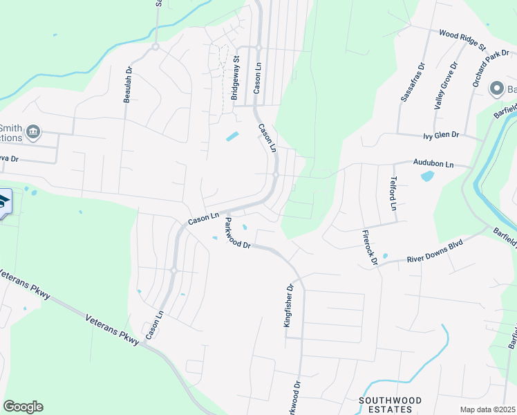 map of restaurants, bars, coffee shops, grocery stores, and more near 2712 Lockwood Court in Murfreesboro