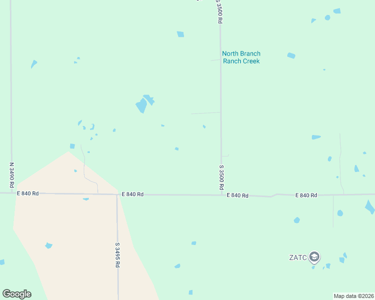 map of restaurants, bars, coffee shops, grocery stores, and more near 830809 South 3500 Road in Stroud
