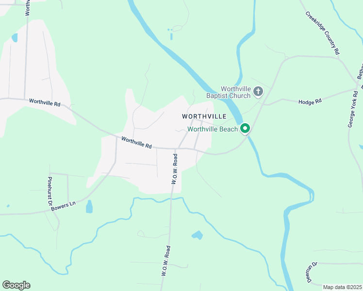 map of restaurants, bars, coffee shops, grocery stores, and more near 102 Russell Walker Avenue in Randleman