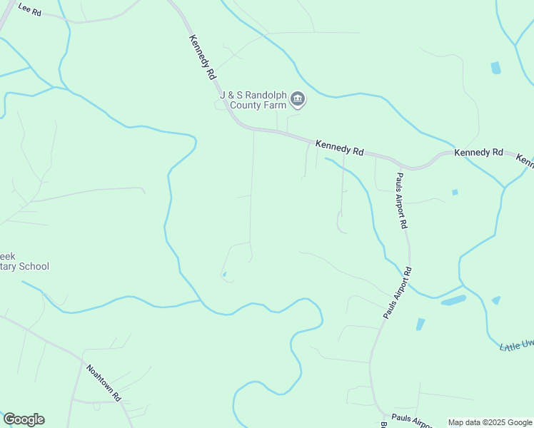 map of restaurants, bars, coffee shops, grocery stores, and more near Earlie Everhart Road in Thomasville