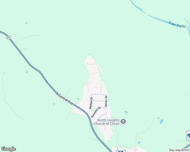 map of restaurants, bars, coffee shops, grocery stores, and more near 420 Leslie Circle in Batesville
