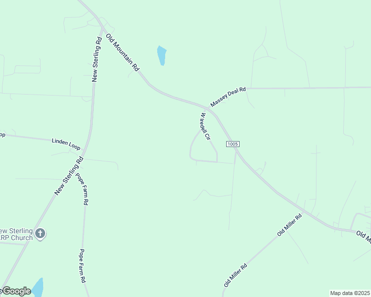 map of restaurants, bars, coffee shops, grocery stores, and more near West Iredell Circle in Iredell County