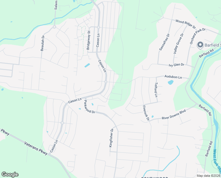 map of restaurants, bars, coffee shops, grocery stores, and more near 2508 Elmcroft Avenue in Murfreesboro