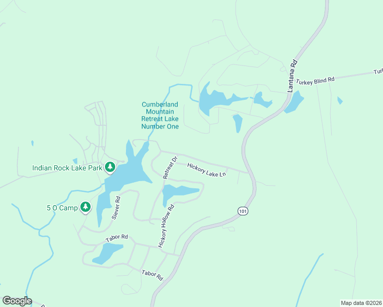 map of restaurants, bars, coffee shops, grocery stores, and more near 298 Retreat Drive in Crossville