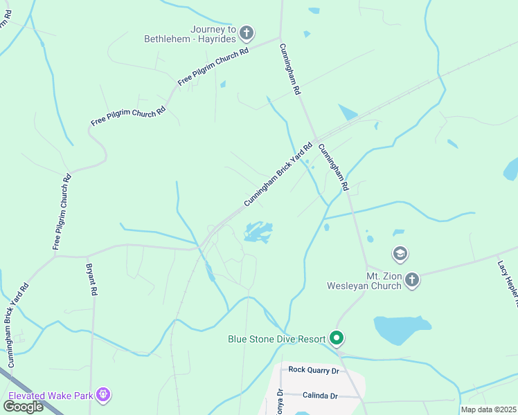 map of restaurants, bars, coffee shops, grocery stores, and more near 1682 Cunningham Brick Yard Road in Thomasville
