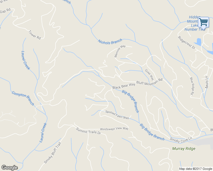 map of restaurants, bars, coffee shops, grocery stores, and more near 2158 Rising Fawn Way in Sevierville