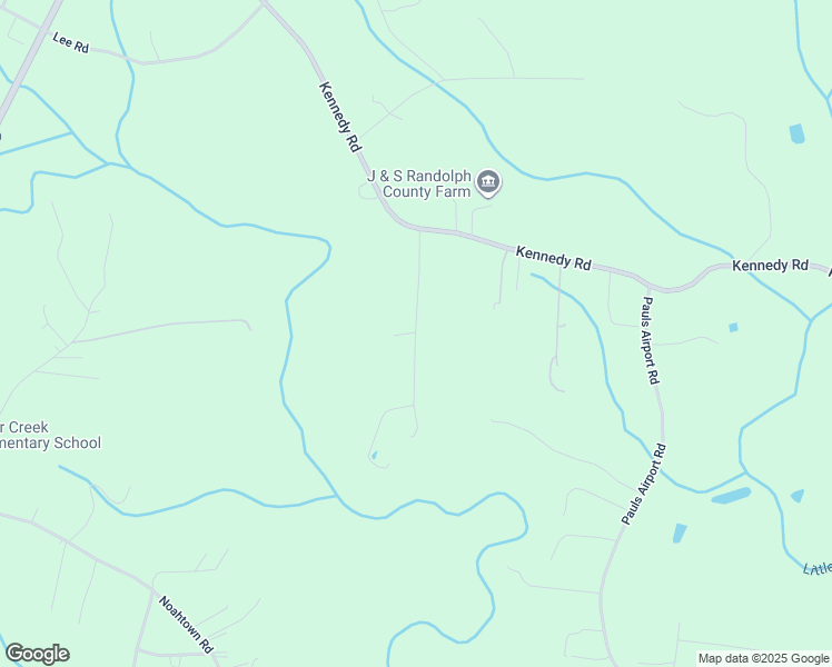 map of restaurants, bars, coffee shops, grocery stores, and more near Earlie Everhart Road in Thomasville