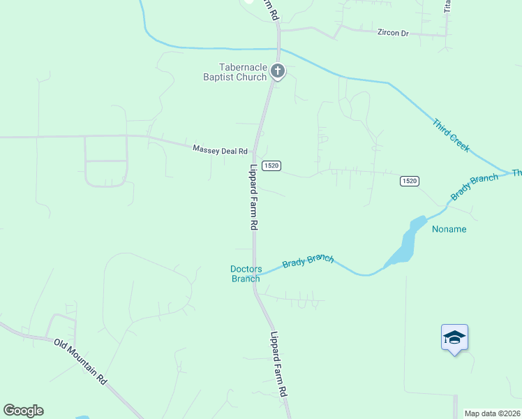 map of restaurants, bars, coffee shops, grocery stores, and more near 371 Lippard Farm Road in Statesville
