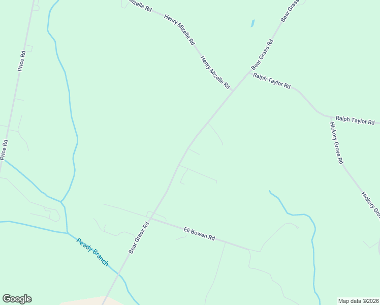 map of restaurants, bars, coffee shops, grocery stores, and more near 3425 Bear Grass Road in Williamston