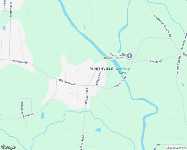 map of restaurants, bars, coffee shops, grocery stores, and more near 121 Russell Walker Avenue in Randleman