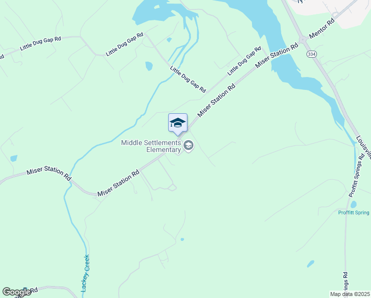 map of restaurants, bars, coffee shops, grocery stores, and more near 3105 Miser Station Road in Maryville