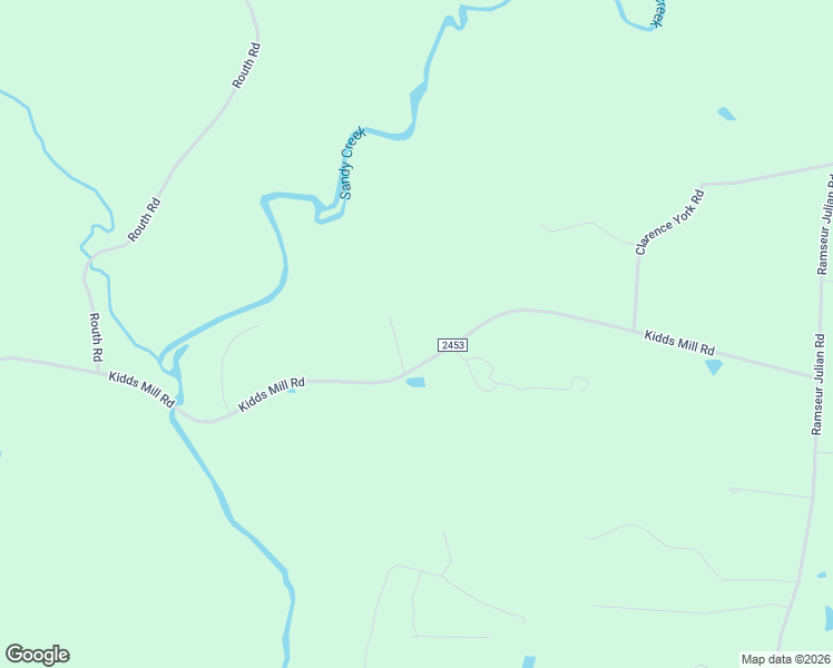 map of restaurants, bars, coffee shops, grocery stores, and more near 4597 Kidds Mill Road in Franklinville