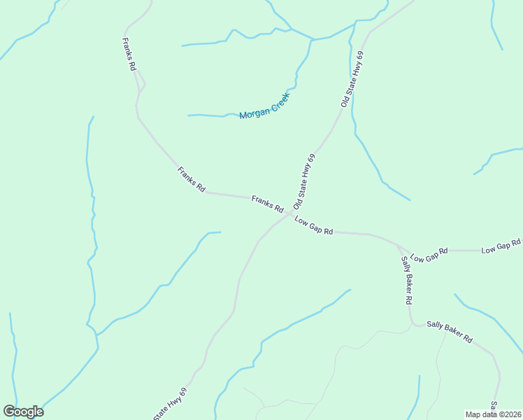 map of restaurants, bars, coffee shops, grocery stores, and more near 1700 Franks Road in Sugar Tree