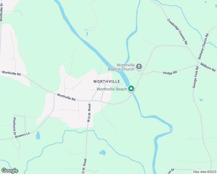 map of restaurants, bars, coffee shops, grocery stores, and more near 207 Russell Walker Avenue in Randleman