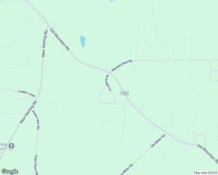 map of restaurants, bars, coffee shops, grocery stores, and more near West Iredell Circle in Iredell County