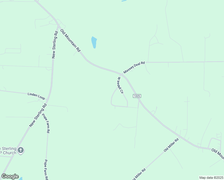 map of restaurants, bars, coffee shops, grocery stores, and more near West Iredell Circle in Iredell County