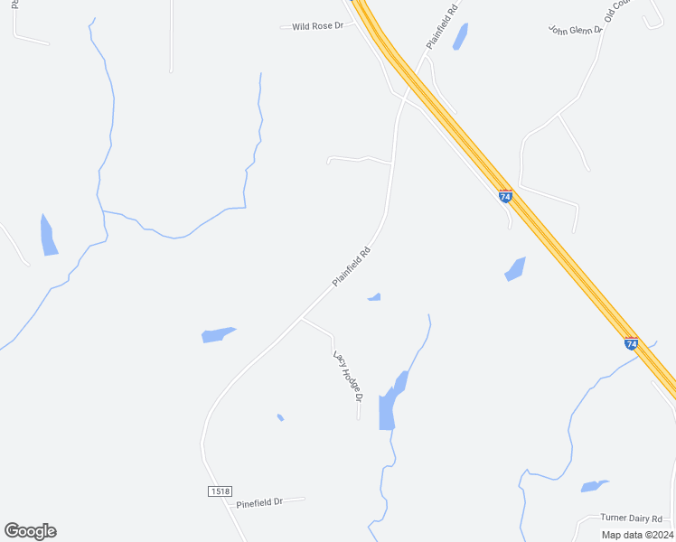 map of restaurants, bars, coffee shops, grocery stores, and more near 4327 Plainfield Road in Sophia