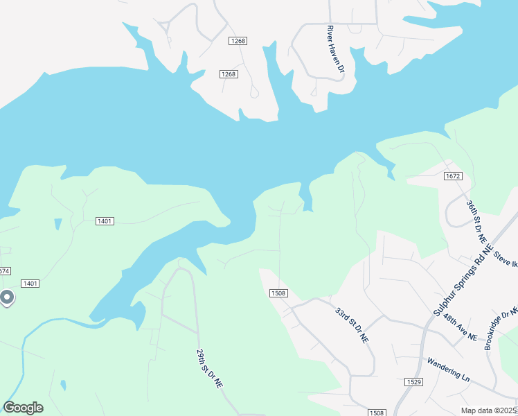map of restaurants, bars, coffee shops, grocery stores, and more near 4366 30th Street Place Northeast in Hickory