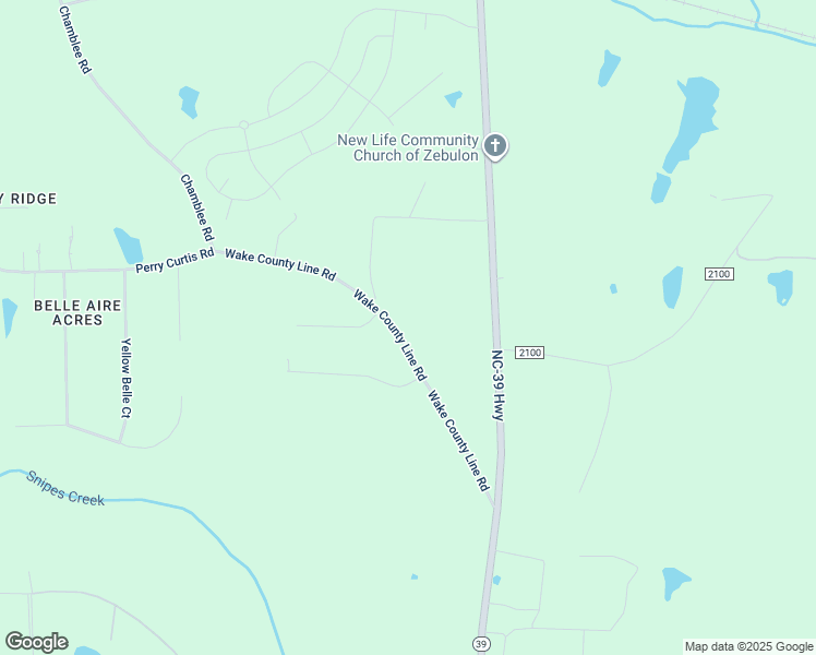 map of restaurants, bars, coffee shops, grocery stores, and more near 364 Wake County Line Road in Zebulon