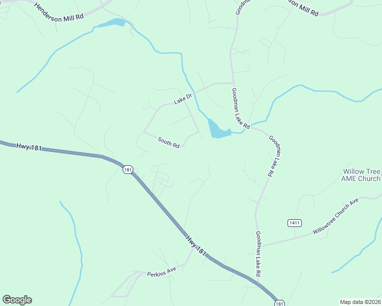 map of restaurants, bars, coffee shops, grocery stores, and more near 2238 South Road in Morganton