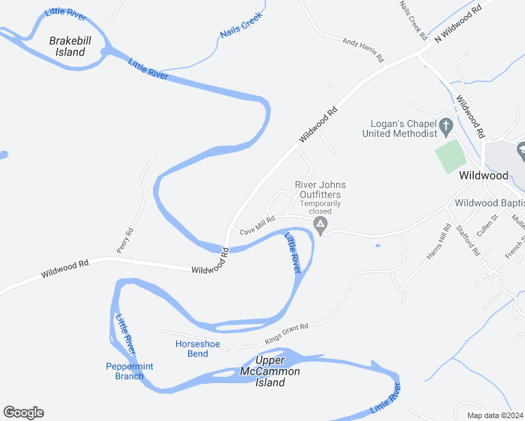 map of restaurants, bars, coffee shops, grocery stores, and more near 4005 Samuel Circle in Maryville