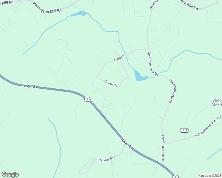 map of restaurants, bars, coffee shops, grocery stores, and more near 2130 South Road in Morganton