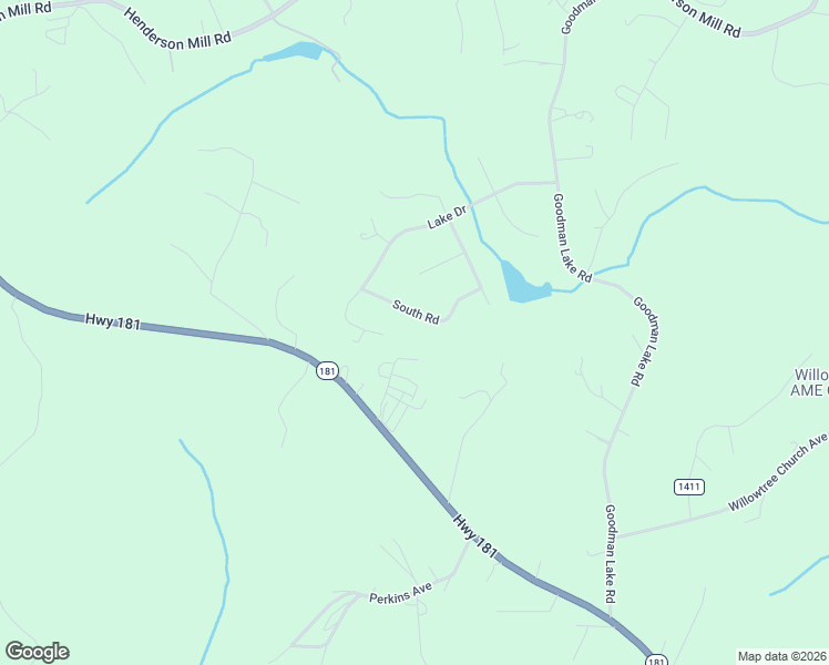 map of restaurants, bars, coffee shops, grocery stores, and more near 2130 South Road in Morganton