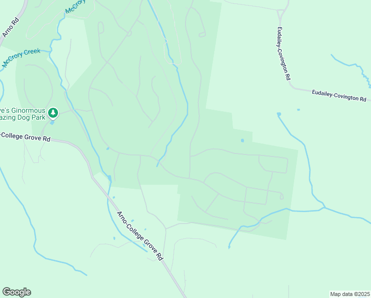 map of restaurants, bars, coffee shops, grocery stores, and more near 8579 Heirloom Boulevard in College Grove