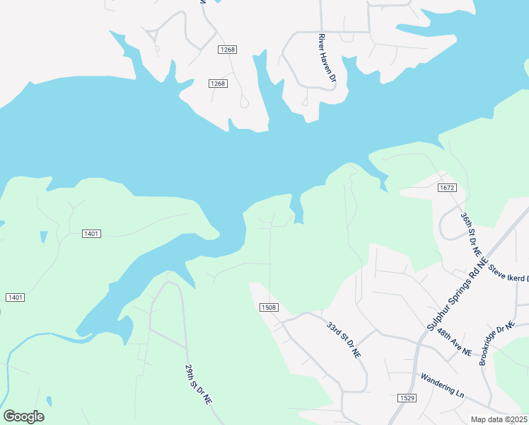map of restaurants, bars, coffee shops, grocery stores, and more near 3016 44th Avenue Drive Northeast in Hickory