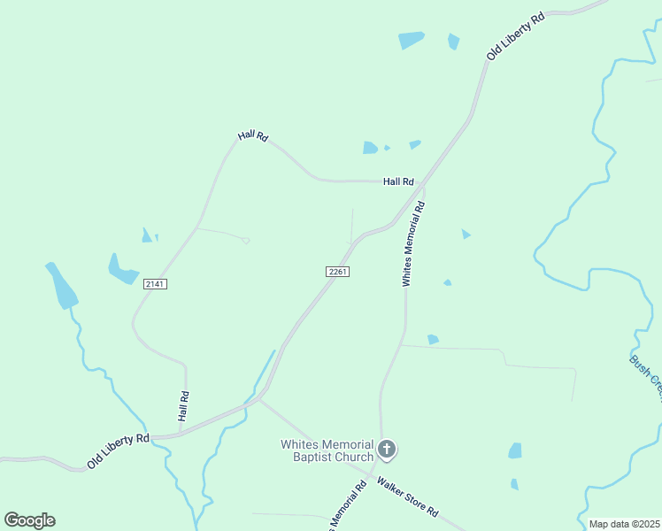 map of restaurants, bars, coffee shops, grocery stores, and more near 4621 Old Liberty Road in Franklinville