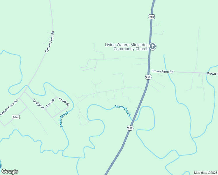 map of restaurants, bars, coffee shops, grocery stores, and more near 314 Cypress Creek Court in Pinetops